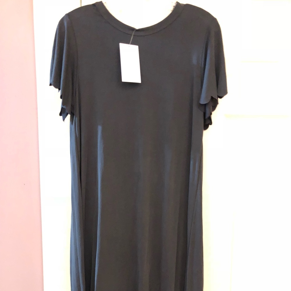 Shop Stevie - Size Large Scalloped Dress